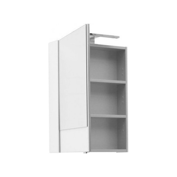 Зеркало-шкаф Aquanet Верона 50 см 207763, белый - фото 3