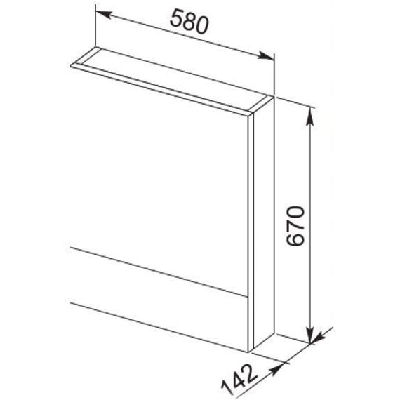 Зеркало-шкаф Aquanet Верона 58 см 175344, белый - фото 10