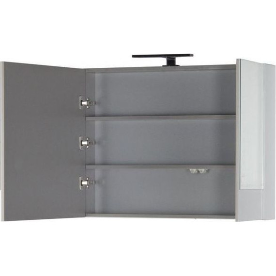 Зеркало-шкаф Aquanet Верона 90 см 172339, белый - фото 2