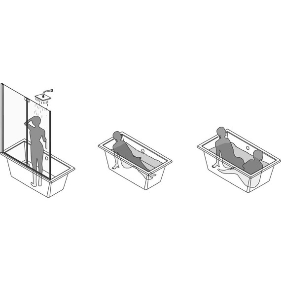 Ванна акриловая Jacob Delafon Capsule 140х90 см E6D123-00 с ножками, Размер - мм: 1400х900 - фото, картинка 4 Ванна акриловая Jacob Delafon Capsule 140х90 см E6D123-00 с ножками, Размер - мм: 1400х900 - фото 4