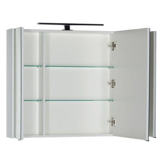 Зеркало-шкаф Aquanet Латина 100 см 179636, белый - фото 4