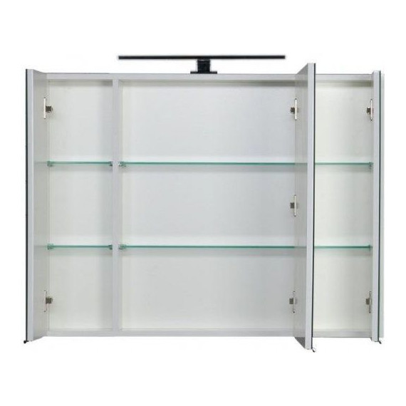 Зеркало-шкаф Aquanet Латина 100 см 179636, белый - фото 6