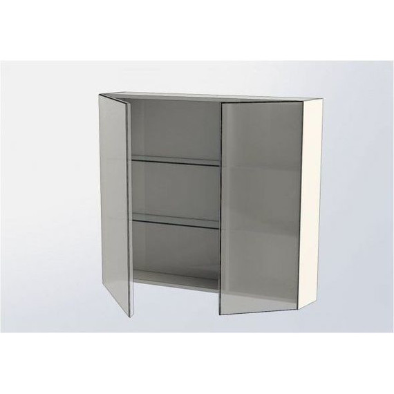 Зеркало-шкаф Aquanet Йорк 100 см 202090, белый - фото 8