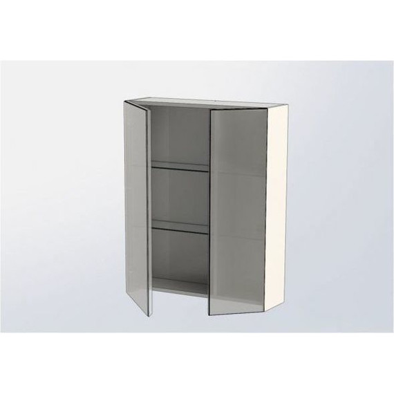 Зеркало-шкаф Aquanet Йорк 70 см 202088, белый - фото 6