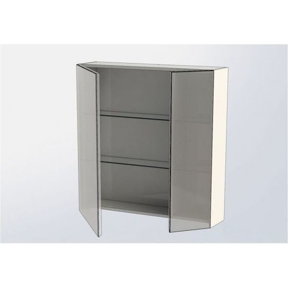 Зеркало-шкаф Aquanet Йорк 85 см 202089, белый - фото 7