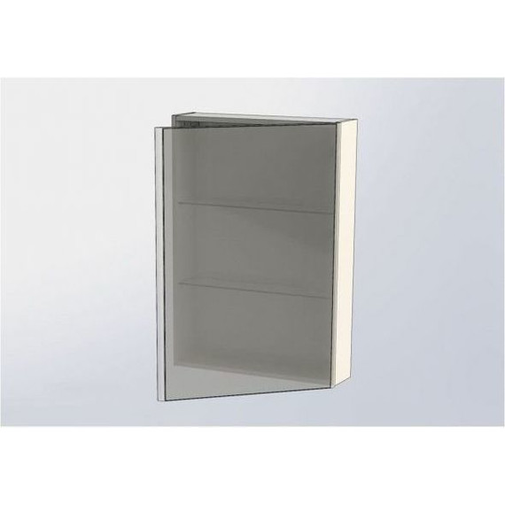 Зеркало-шкаф Aquanet Орлеан 60 см 183076, белый - фото 13