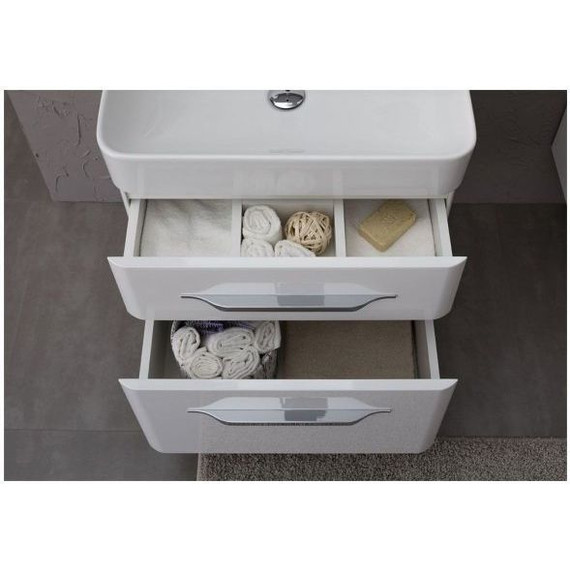 Тумба подвесная с раковиной Aquanet Виченца 60 см 196252, белый - фото, картинка 9 Тумба подвесная с раковиной Aquanet Виченца 60 см 196252, белый - фото 9