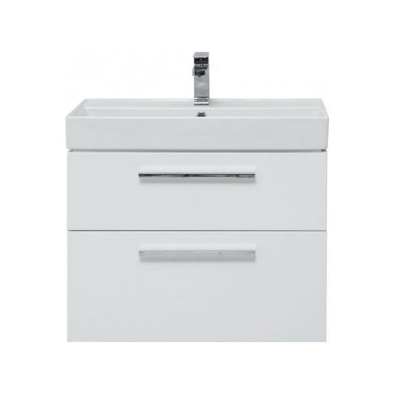 Тумба подвесная с раковиной Aquanet Nova 75 см 242262, белый, Цвет фасада: белый - фото, картинка 3 Тумба подвесная с раковиной Aquanet Nova 75 см 242262, белый, Цвет фасада: белый - фото 3