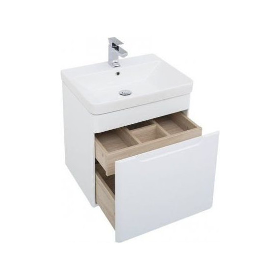 Тумба подвесная с раковиной Aquanet София 60 см 196956, белый - фото, картинка 4 Тумба подвесная с раковиной Aquanet София 60 см 196956, белый - фото 4