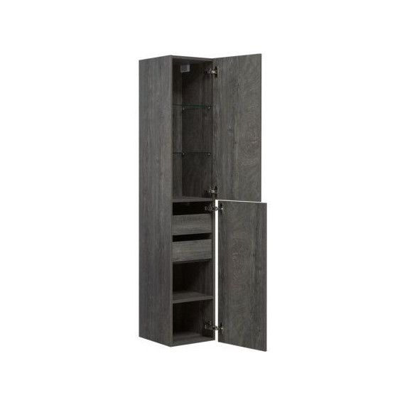 Пенал подвесной Aquanet Nova 35 см 242259, дуб рошелье - фото 6