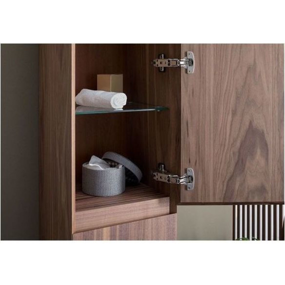 Пенал подвесной Aquanet Нью-Йорк 35 см 203956, орех - фото 13