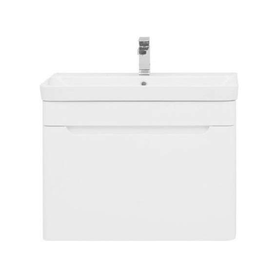 Тумба подвесная с раковиной Aquanet София 80 см 199869, белый - фото 3
