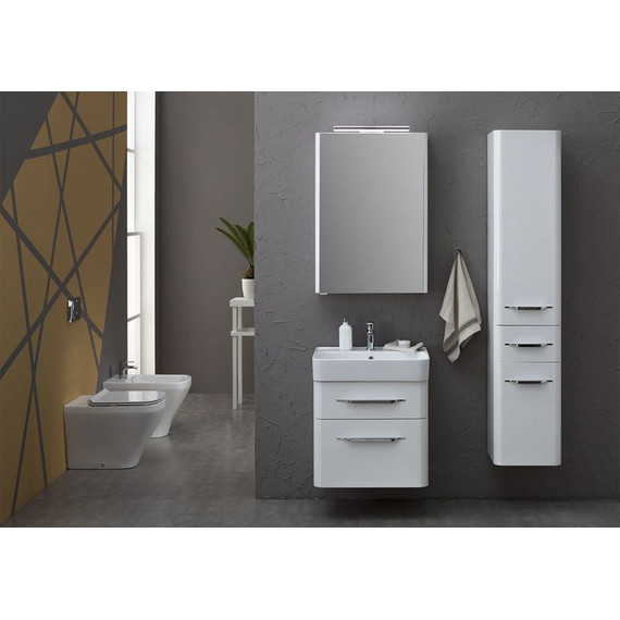 Пенал подвесной Aquanet Виченца 36 см 196964, белый - фото 4