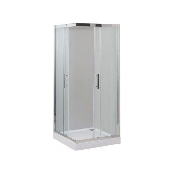 Душевое ограждение Aquanet Delta Cube NPE1142 90x90 см (стекло 8 мм), хром/прозрачное - фото 6