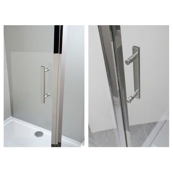 Душевое ограждение Aquanet Delta NPE1131 150x80 см (стекло 8 мм), хром/прозрачное - фото 7