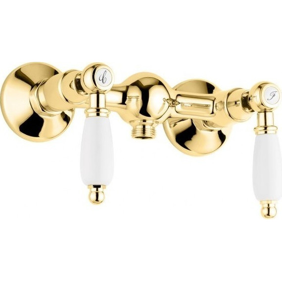Смеситель для душа Emmevi Deco Ceramic OR121002, золото - фото 