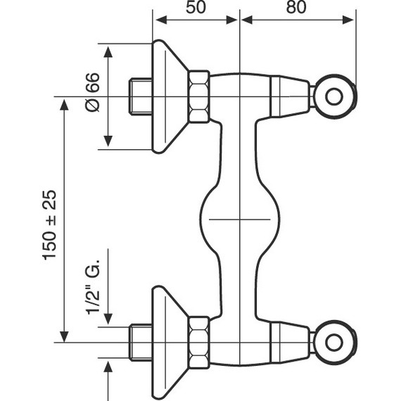 Смеситель для душа Emmevi Deco Ceramic OR121002, золото - фото 2