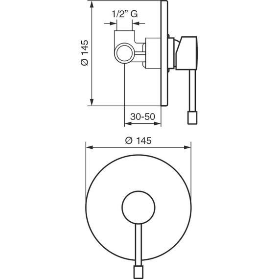 Смеситель для душа Emmevi Eden CR71009 - фото 2