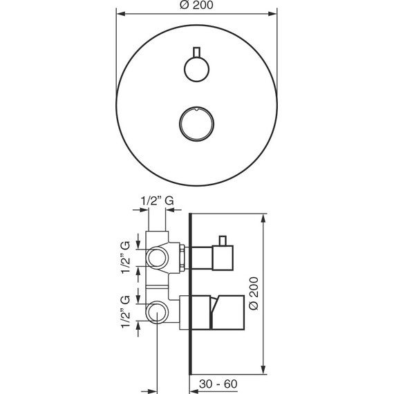 Смеситель для ванны Emmevi Minu CR83029 - фото 2