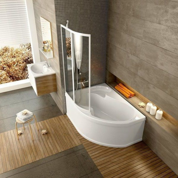 Ванна акриловая Ravak Rosa I 150х105 см CK01000000 L, Размер - мм: 1500х1050 - фото, картинка 8 Ванна акриловая Ravak Rosa I 150х105 см CK01000000 L, Размер - мм: 1500х1050 - фото 8