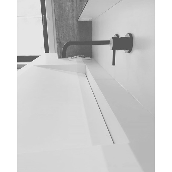 Смеситель для раковины настенный Paffoni Light LIG007NO70, чёрный матовый - фото 2