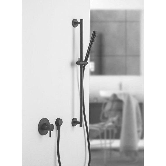 Смеситель для душа Paffoni Light LIG011NO, чёрный матовый - фото 2