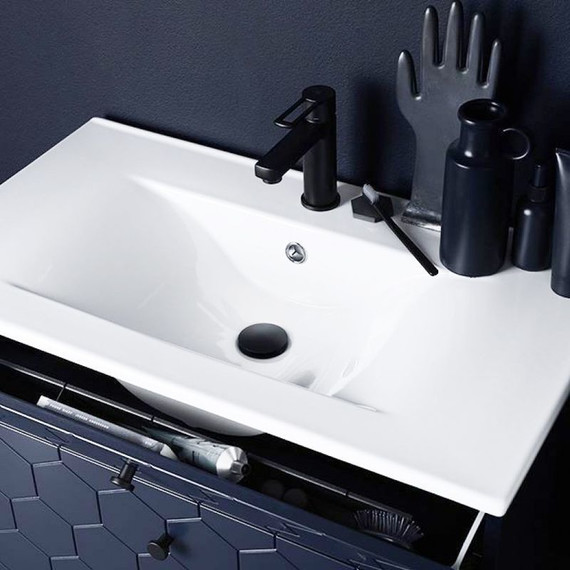 Смеситель для раковины Paffoni Ringo RIN071NO, чёрный матовый - фото 3