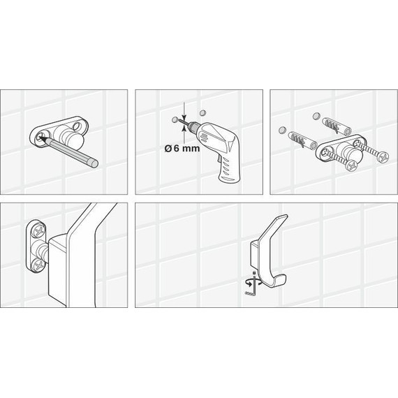 Крючок WasserKraft Sauer K-7923, цвет золото - фото 3