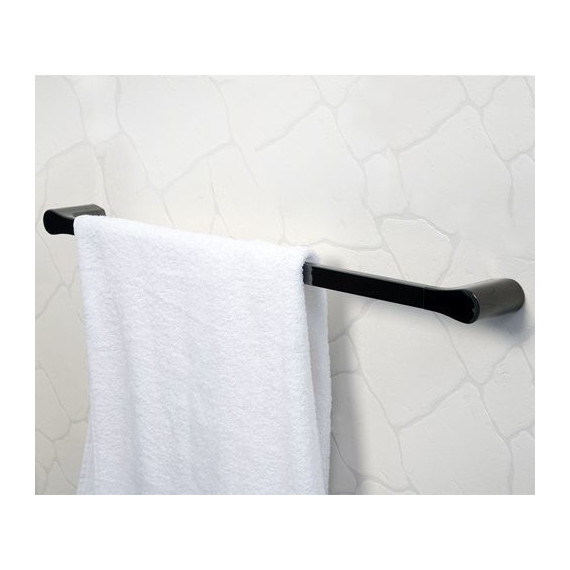 Полотенцедержатель WasserKraft Glan K-5130, цвет чёрный - фото 2