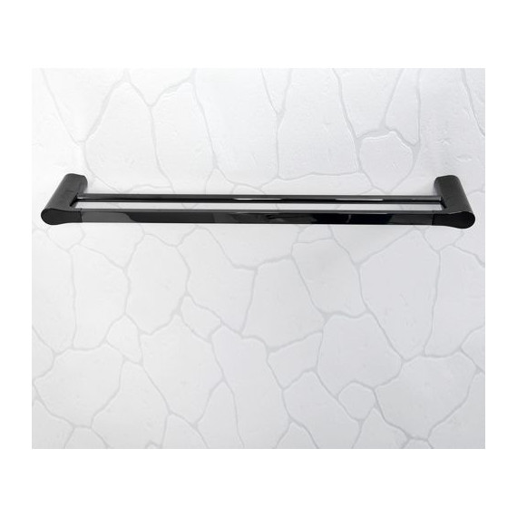 Полотенцедержатель WasserKraft Glan K-5140, цвет чёрный - фото 2