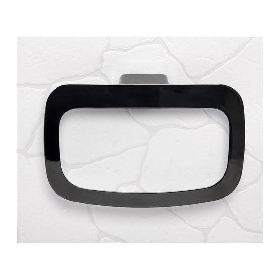 Кольцо для полотенец WasserKraft Glan K-5160, цвет чёрный - фото 2