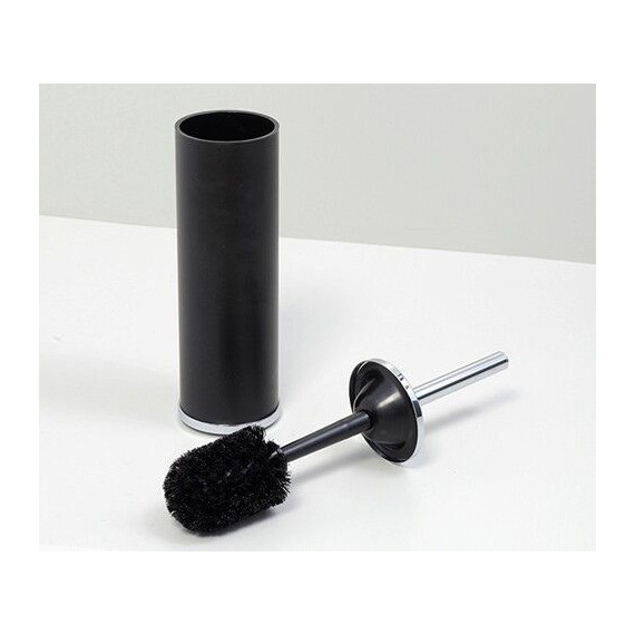 Ёршик для унитаза напольный WasserKraft K-1027BLACK, цвет чёрный - фото 3