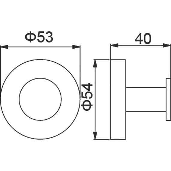 Крючок Timo Saona 13011/03, цвет чёрный - фото 3
