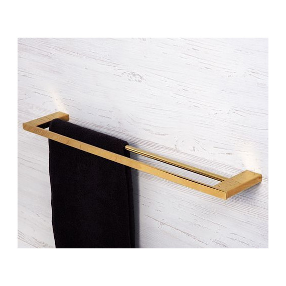 Полотенцедержатель WasserKraft Sauer K-7940, цвет золото - фото 4