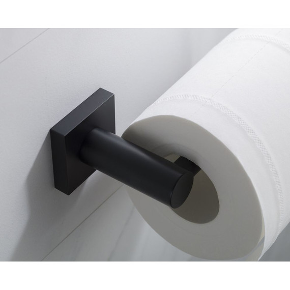 Держатель для туалетной бумаги Timo Selene 12035/03, цвет чёрный - фото 3