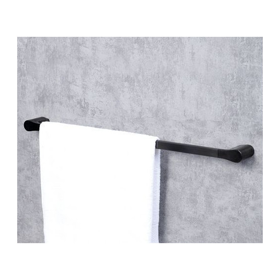 Полотенцедержатель WasserKraft Wiese K-8930, цвет оружейная сталь - фото 2