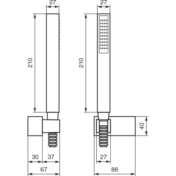 Душевой гарнитур Emmevi CR122 - фото 2