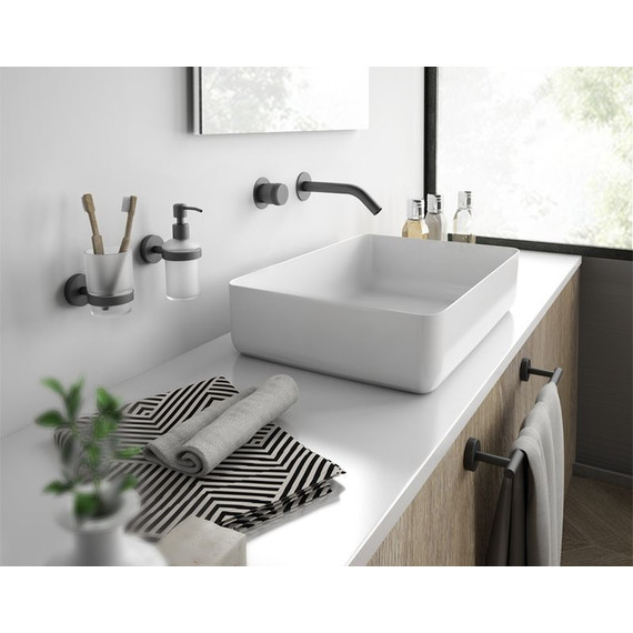 Полотенцедержатель Gedy G-Eros 2321/35(14), цвет чёрный матовый - фото 2