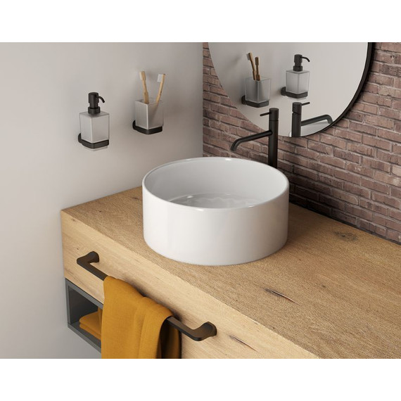 Полотенцедержатель Gedy G-Stelvio ST21/60(14), цвет чёрный матовый - фото 2