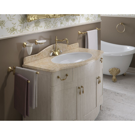 Держатель для полотенец Gedy G-Romance 7523(44), цвет бронза - фото 2