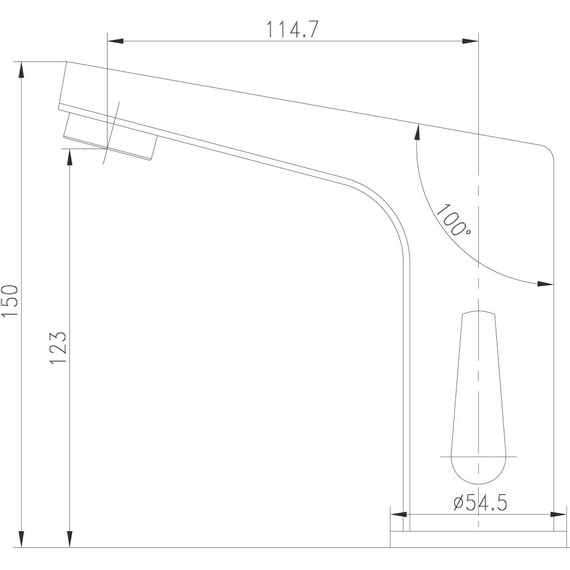 Смеситель для раковины электронный Lemark Project LM4655CE - фото, картинка 4 Смеситель для раковины электронный Lemark Project LM4655CE - фото 4