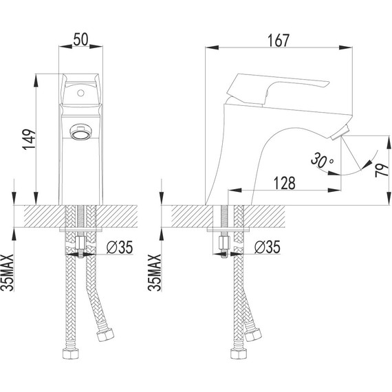 Смеситель для раковины Lemark Unit LM4506C - фото, картинка 11 Смеситель для раковины Lemark Unit LM4506C - фото 11