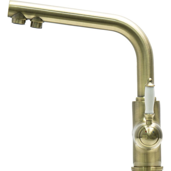 Смеситель для кухни Lemark Villa LM4861B, бронза - фото 7