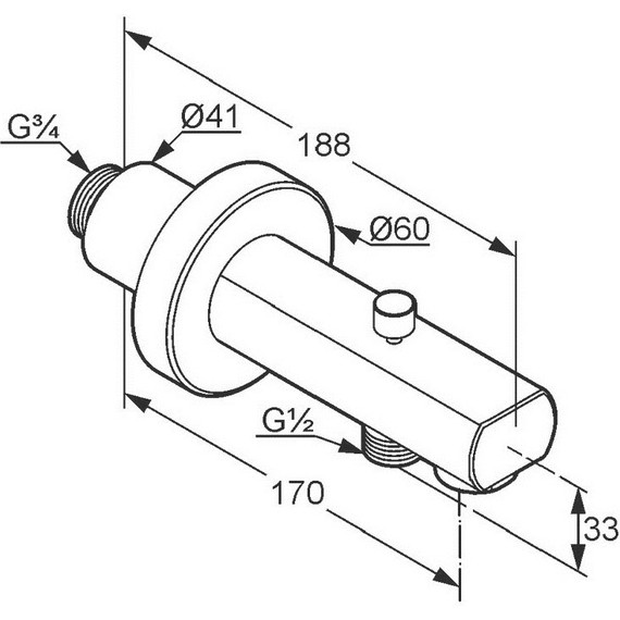 Душевая система для ванны Kludi Bozz 386310576 - фото 5