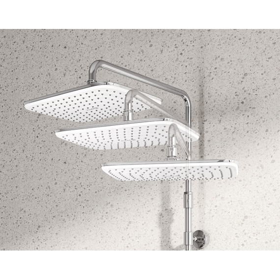 Душевая стойка с термостатом Kludi Cockpit Explorer 8005005-00 - фото, картинка 3 Душевая стойка с термостатом Kludi Cockpit Explorer 8005005-00 - фото 3