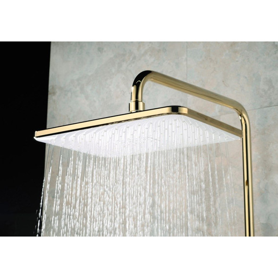 Душевая стойка Lemark Mista LM6462WG, белый/золото - фото 4