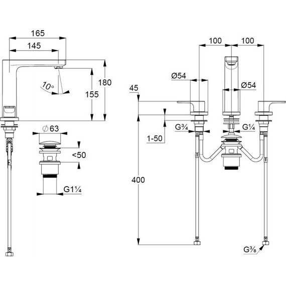 Смеситель для раковины Kludi Zenta SL 483930565 - фото 3