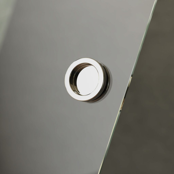 Душевое ограждение Radaway Furo KDJ RH 100х80 см L (стекло 8 мм), хром/прозрачное - фото 2