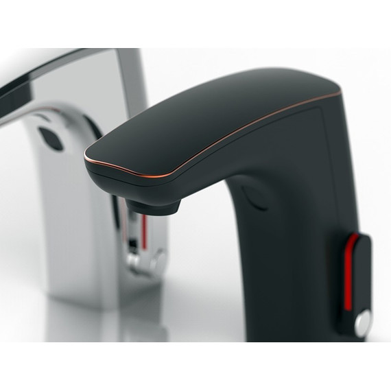 Смеситель для раковины электронный Presto Nova 55389, черный - фото 2