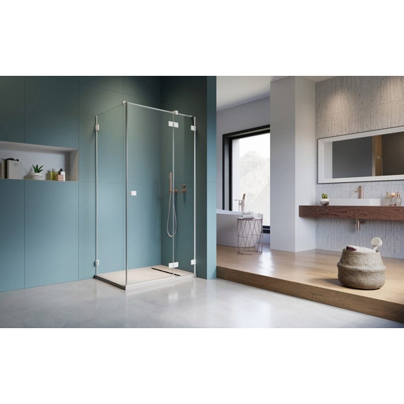 Душевое ограждение Radaway Essenza Pro White KDJ 90х80 см R, белый/прозрачное - фото 3